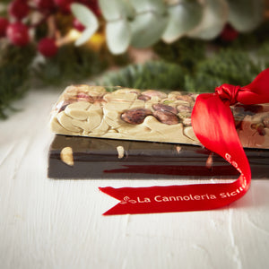 Torrone al Cioccolato Fondente con Nocciole Intere