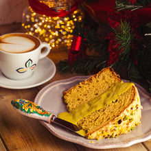 Carica l&#39;immagine nel visualizzatore di Gallery, Panettone Artigianale al Pistacchio con Vasetto di Crema al Pistacchio

