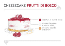Carica l&#39;immagine nel visualizzatore di Gallery, Cheesecake Frutti di Bosco
