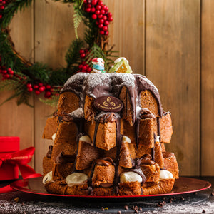 Pandoro farcito con Ricotta e Cioccolato
